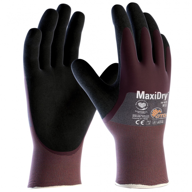 MaxiDry 3/4 Coated Oil-Resistant Gloves 56-425
